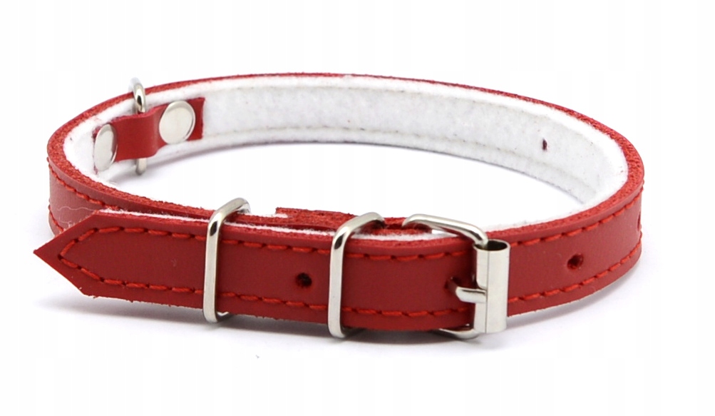 

Obroża Dla Psa Skórzana 13 MM 25-38 CM