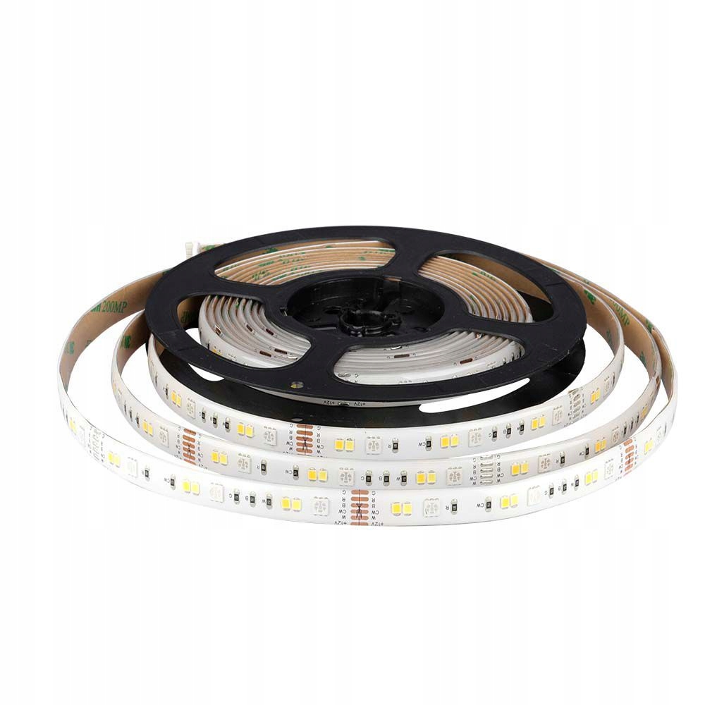 ZESTAW Taśma LED 12V RGB+CCT 13W IP65 5m SMD5050 Moc 13 W