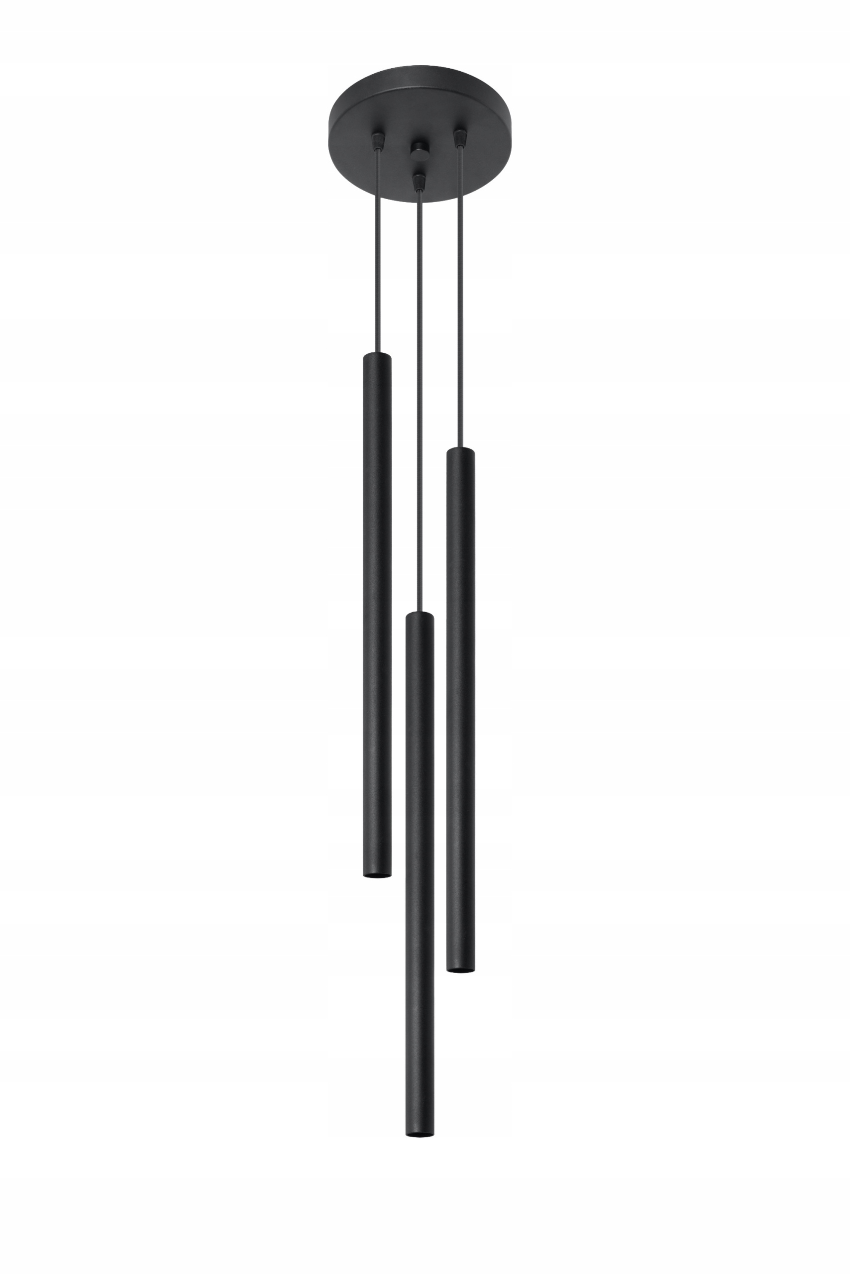 

Lampa Wisząca Pastelo 3P Czarna G9 Sollux SL.0471