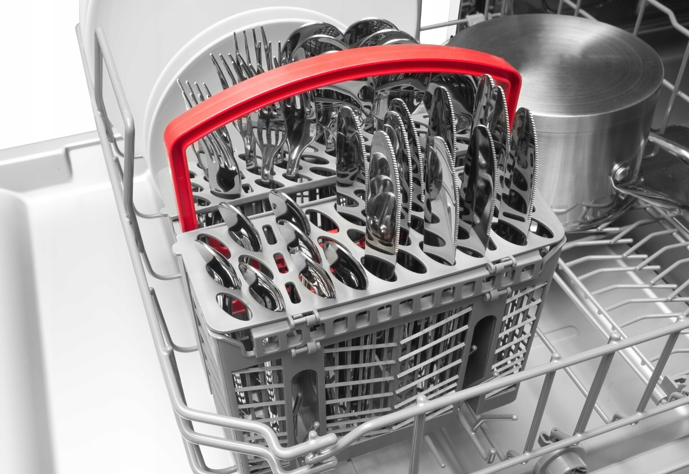 Zmywarka Amica DFM61E6qWN 12kpl 60cm 6 programów 1/2 załadunku SteamPower Wysokość produktu 84.5 cm