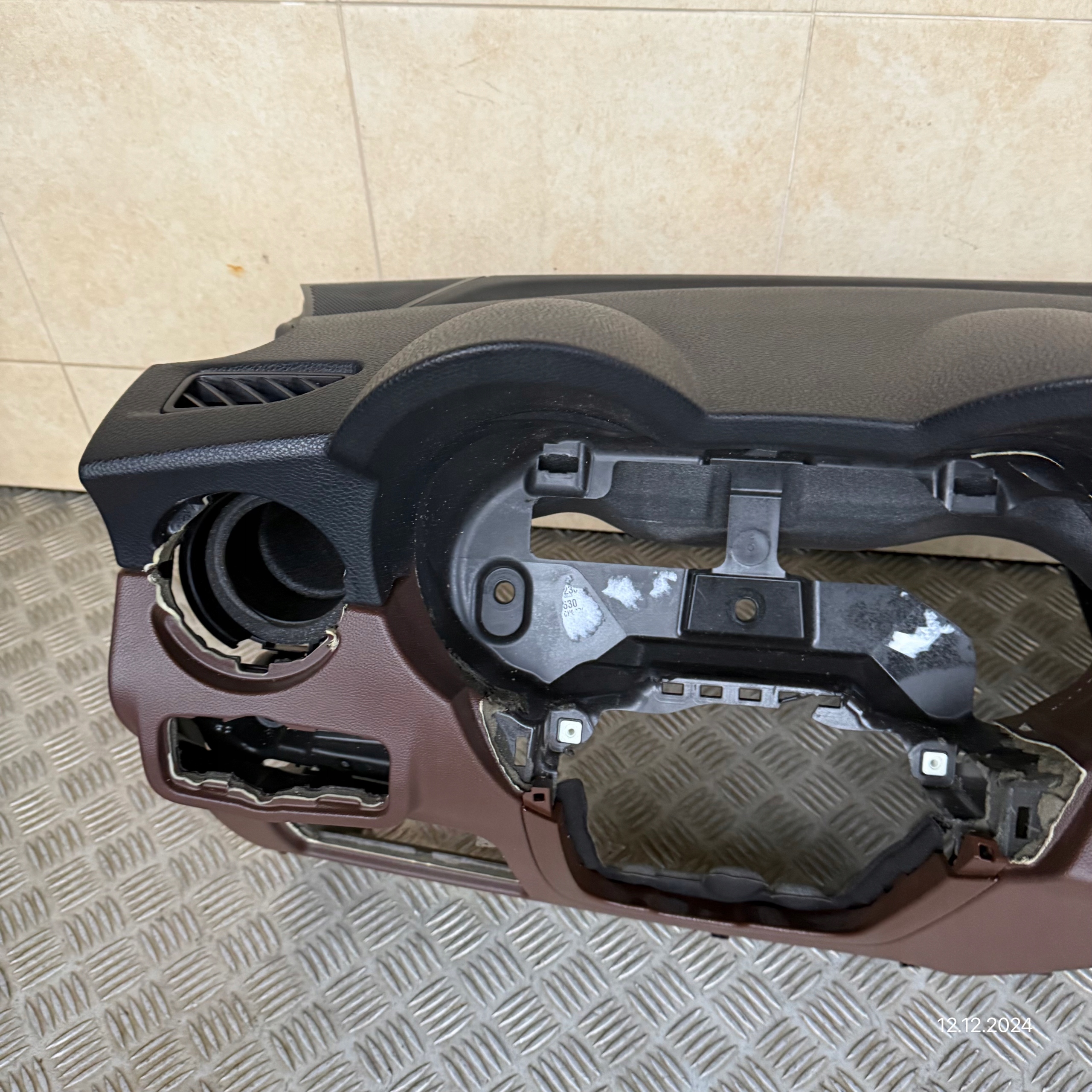 dashboard complete airbag console tension belts cockpit ALFA ROMEO STELVIO 2017 year