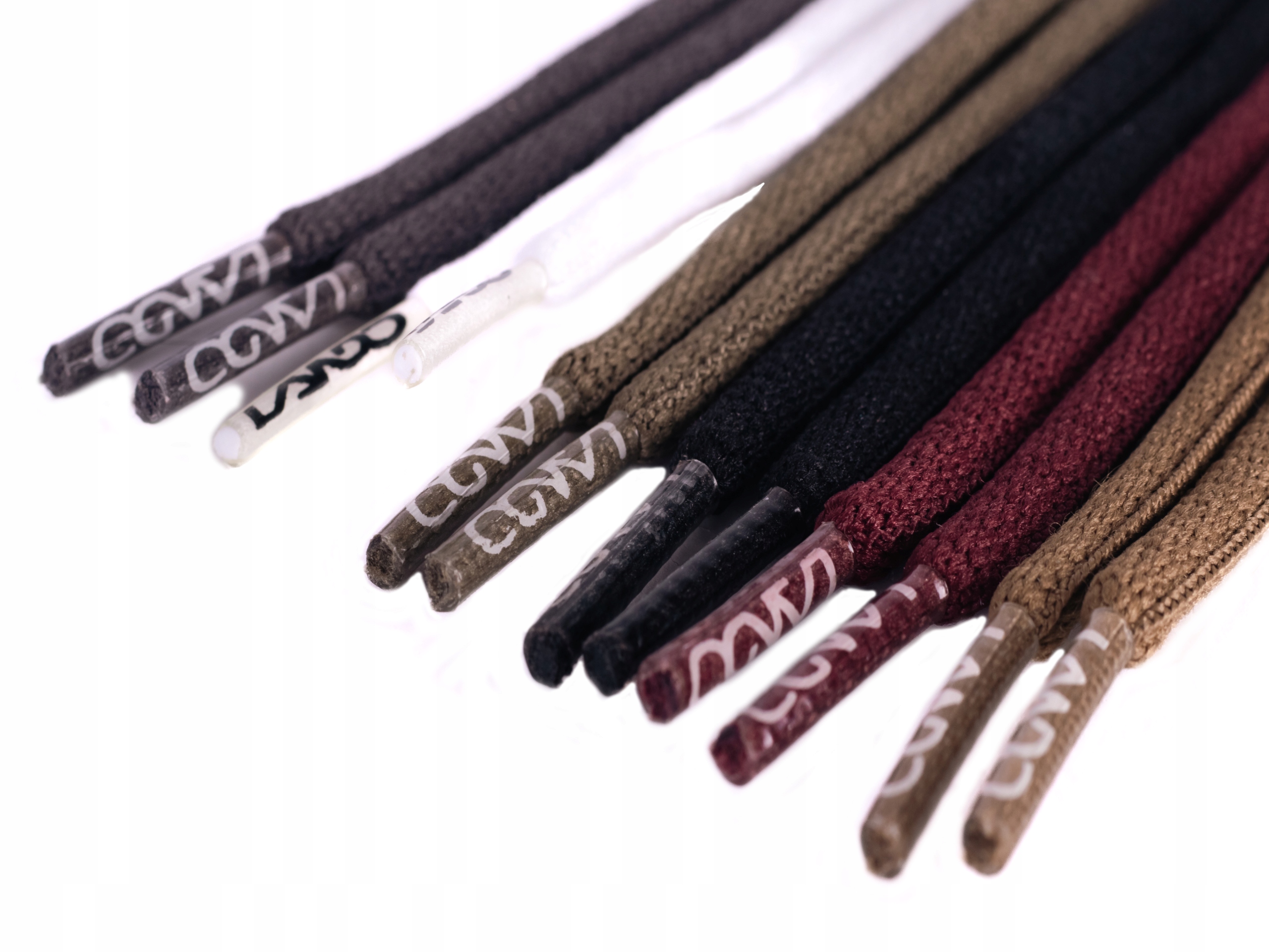 LANDO SZNURÓWKI SZNUROWADŁA OWALNE 160 cm SZARE Marka inna