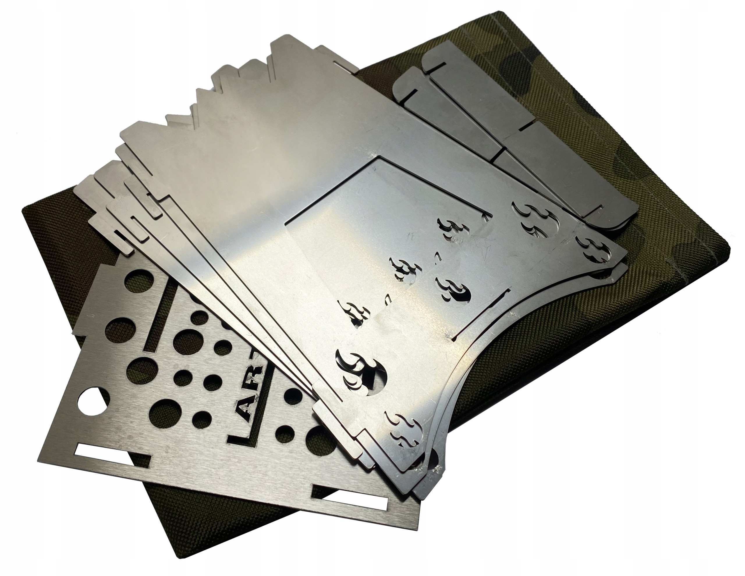 KUCHENKA TURYSTYCZNA KEMPINGOWA OUTREST SURVIVAL BUSHCRAFT PIECYK PREMIUM Model COMPACT