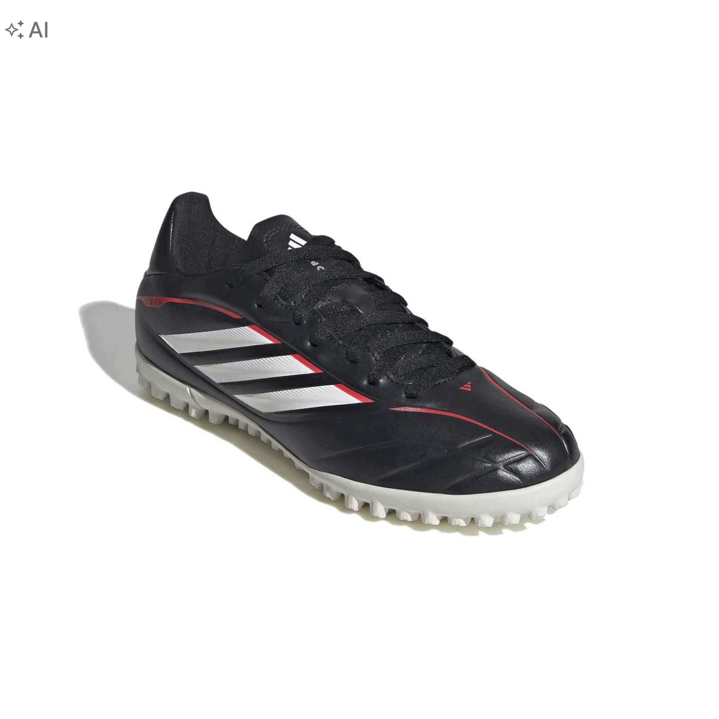 Adidas Turfy Copa Czarne Z Białymi Pasami I Kołkami 34 6RA