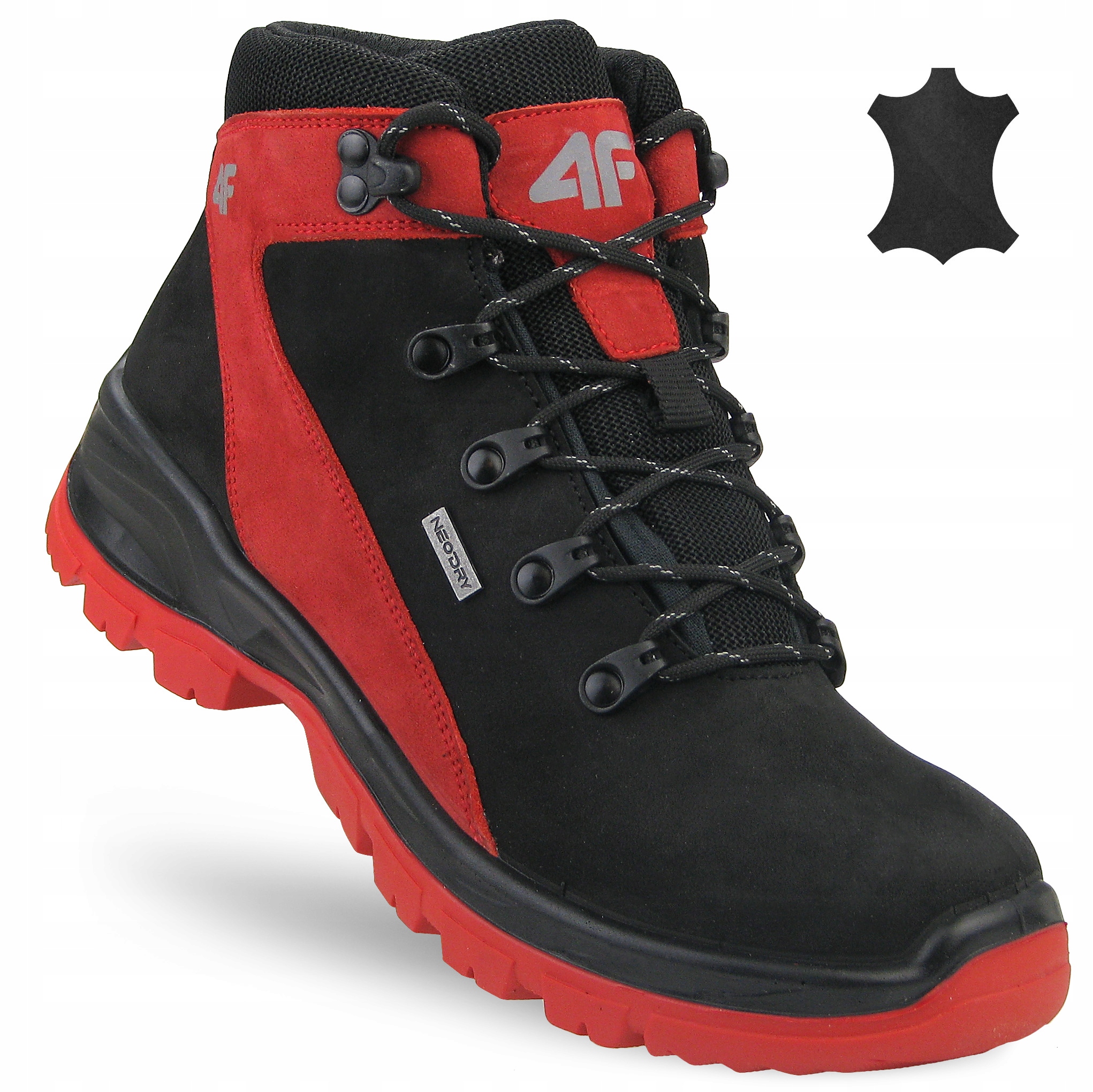 

Buty Trekkingowe damskie 4F Skórzane OBDH254 41