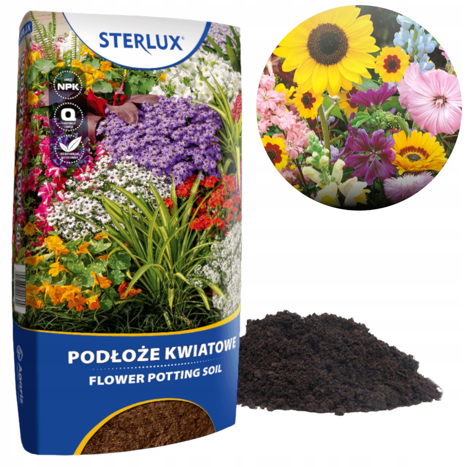 

Podłoże Kwiatowe 5L Sterlux Ziemia Pelargonii