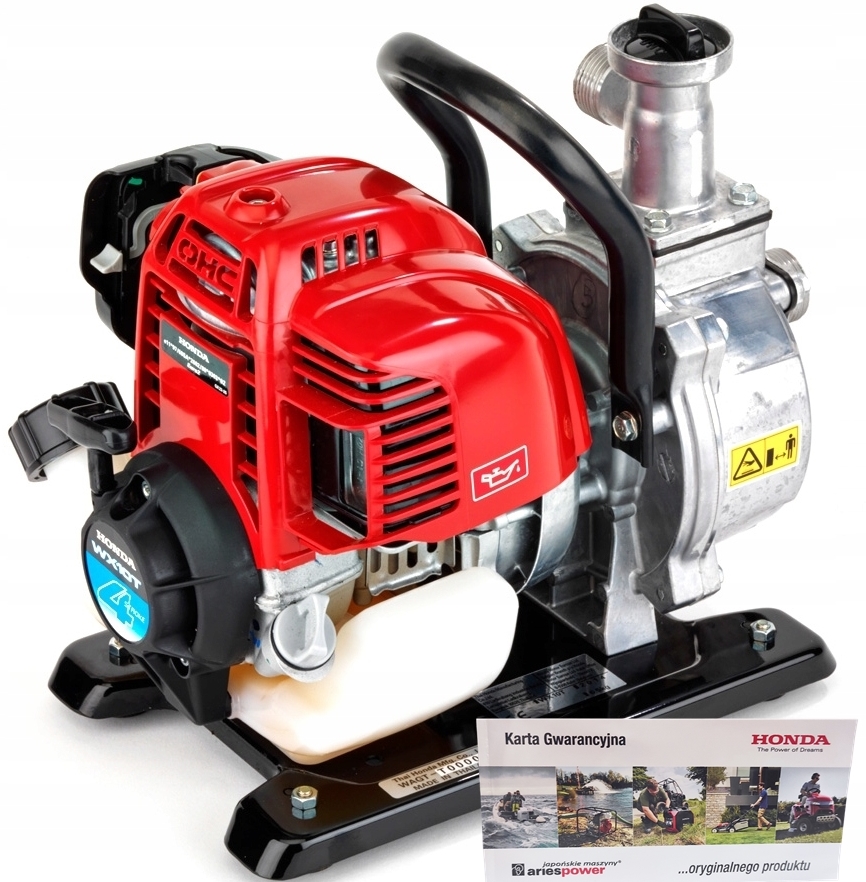 Motopompa Pompa Honda Wx 10 do pompowania czystej wody 120 l/min