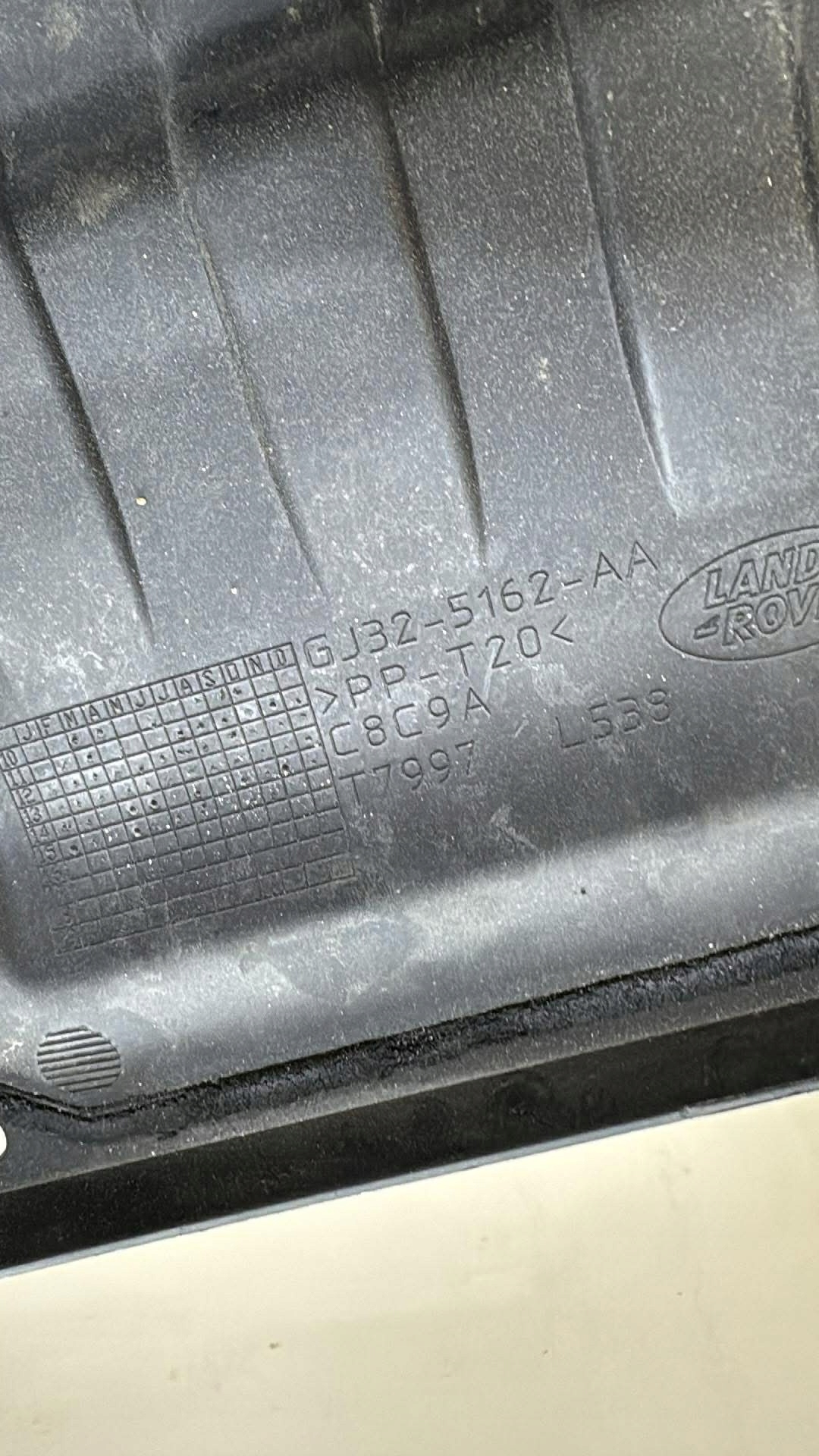 RANGE ROVER EVOQUE LIFT Coperchio per batteria GJ32-5162-AA