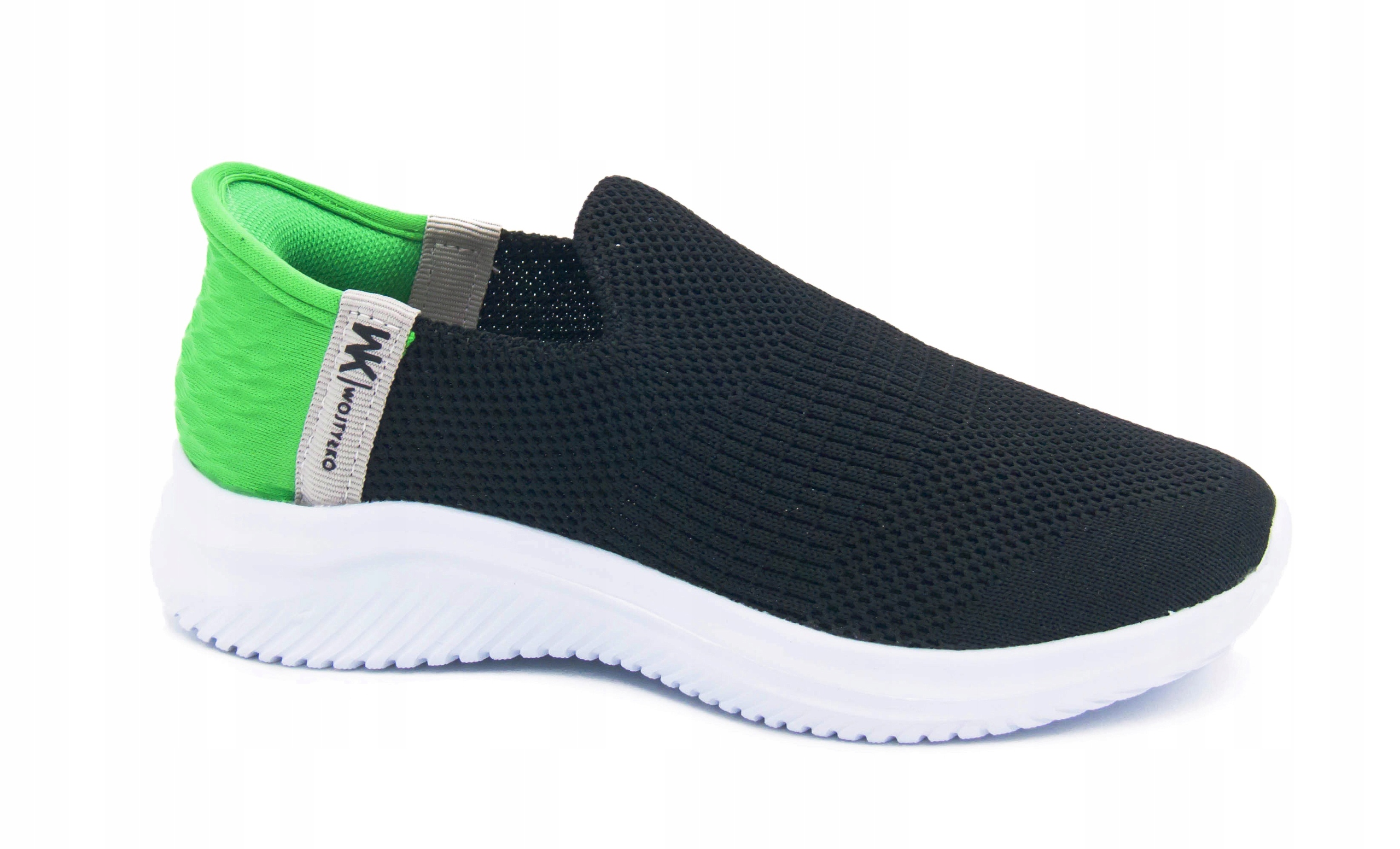 Buty Sportowe Chłopięce Wsuwane Wojtyłko 5A25387C Czarne 31
