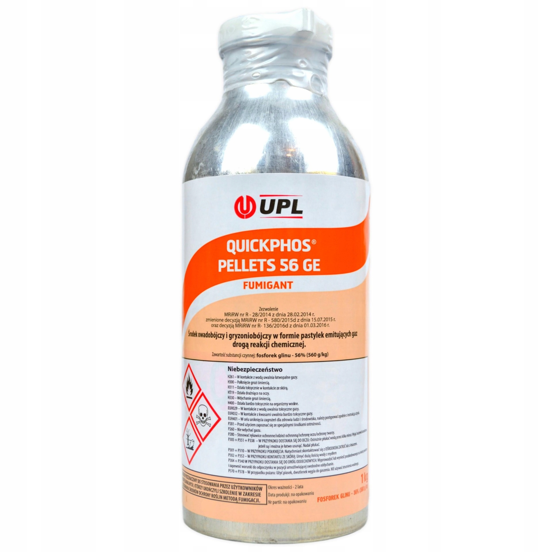 

Quickphos 56 Ge Pelletki 1kg Środek Trucizna Krety