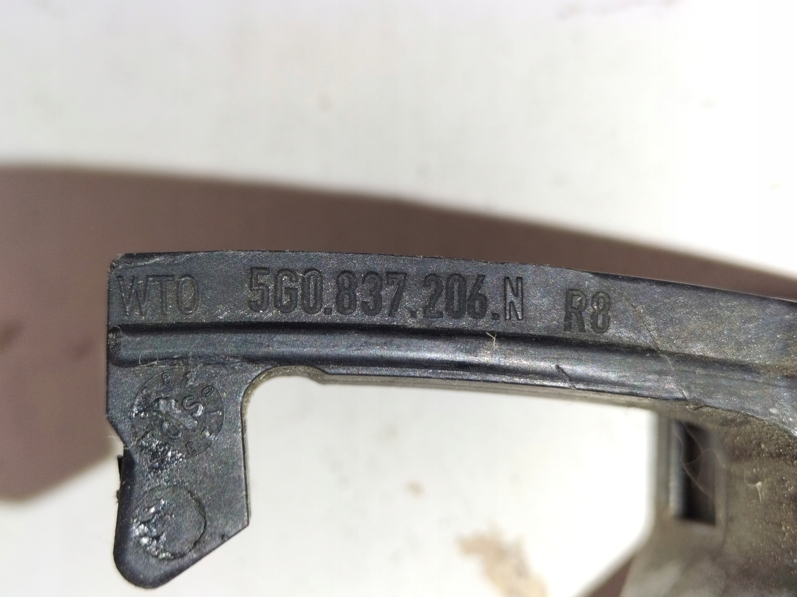 handle door front rear part right VW GOLF VII 12