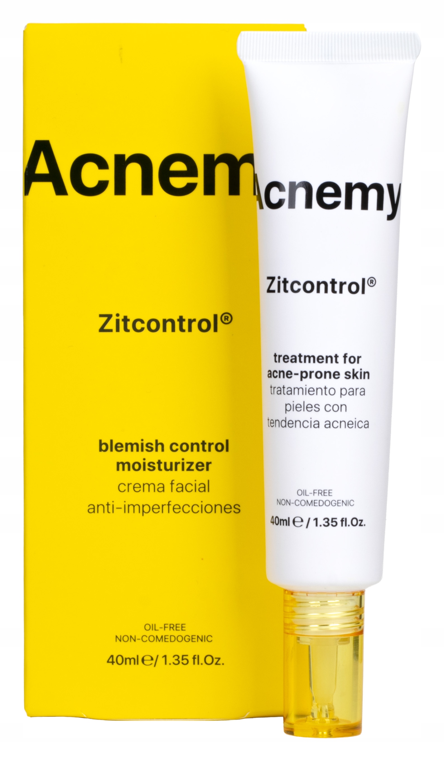 Acnemy Zitcontrol Krém proti pupínkům pro pleť se sklonem k akné 40 ml