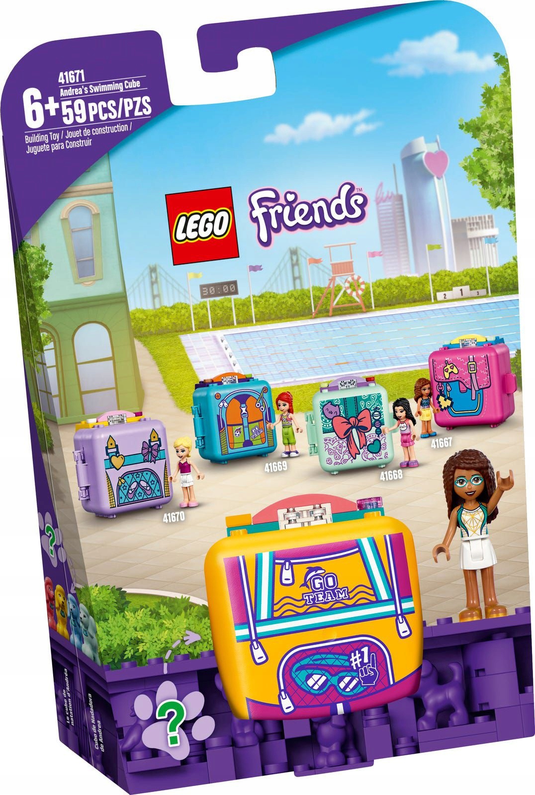 

Klocki Lego Friends 41671 Pływacka Kostka Andrei