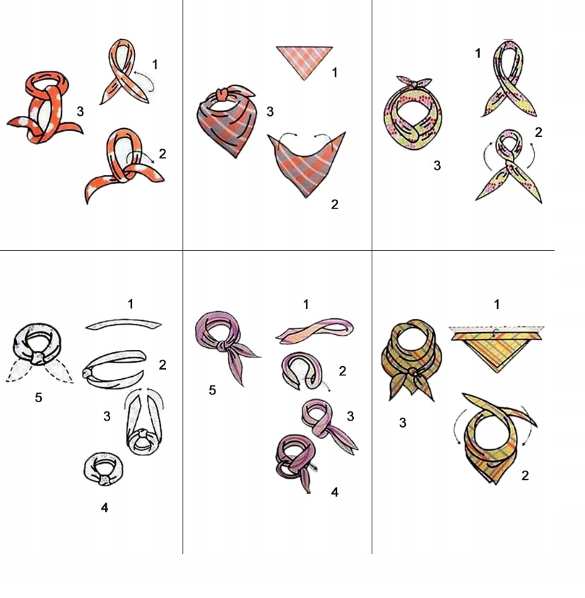 BANDAMKA BANDANA CHUSTKA CHUSTA BANDAMA ŻÓŁTA Kolor żółty