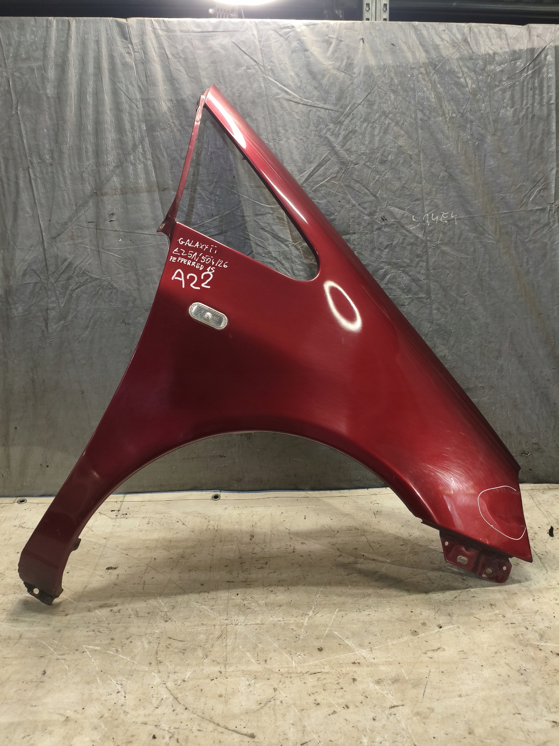 parafango Destra FORD GALAXY 1 e LIFT PEPPER RED S1