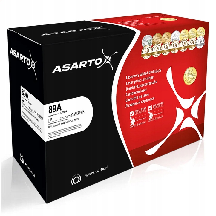 Toner Asarto do Hp 89A CF289A 5000 str. black z chip