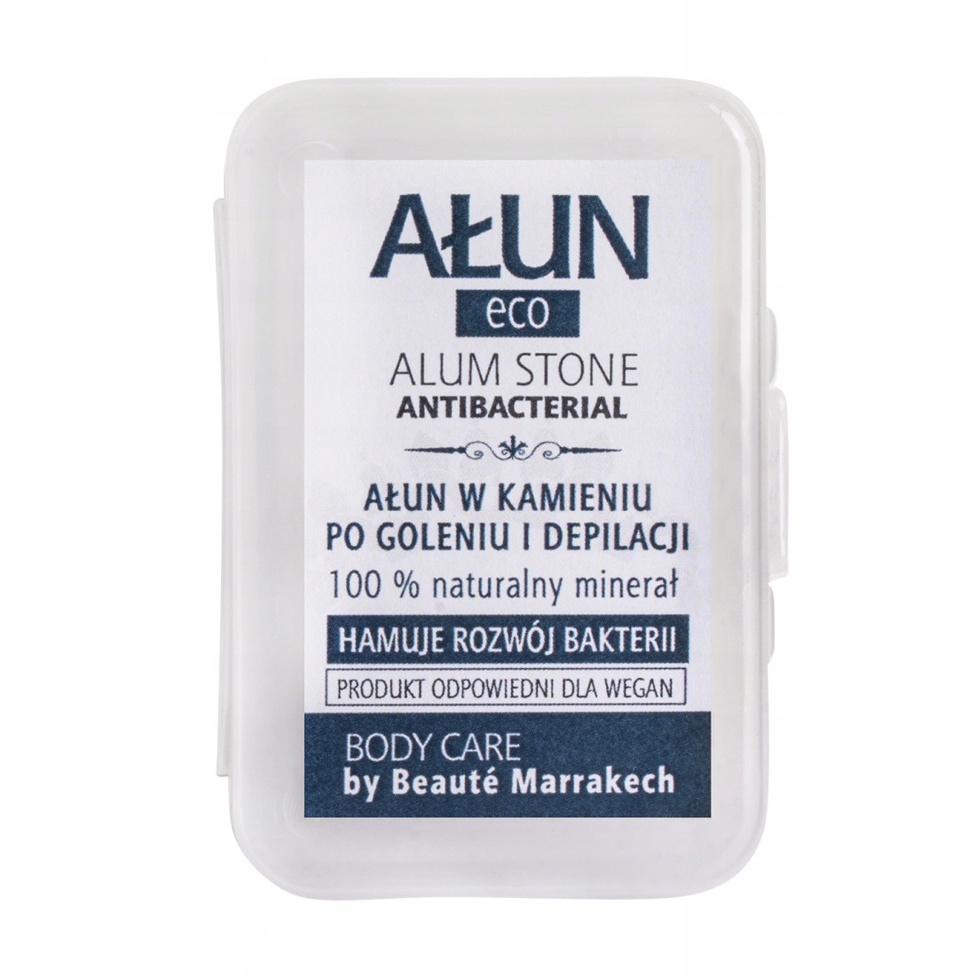 

Ałun Po Goleniu Kamień Naturalny W Pudełku 90g