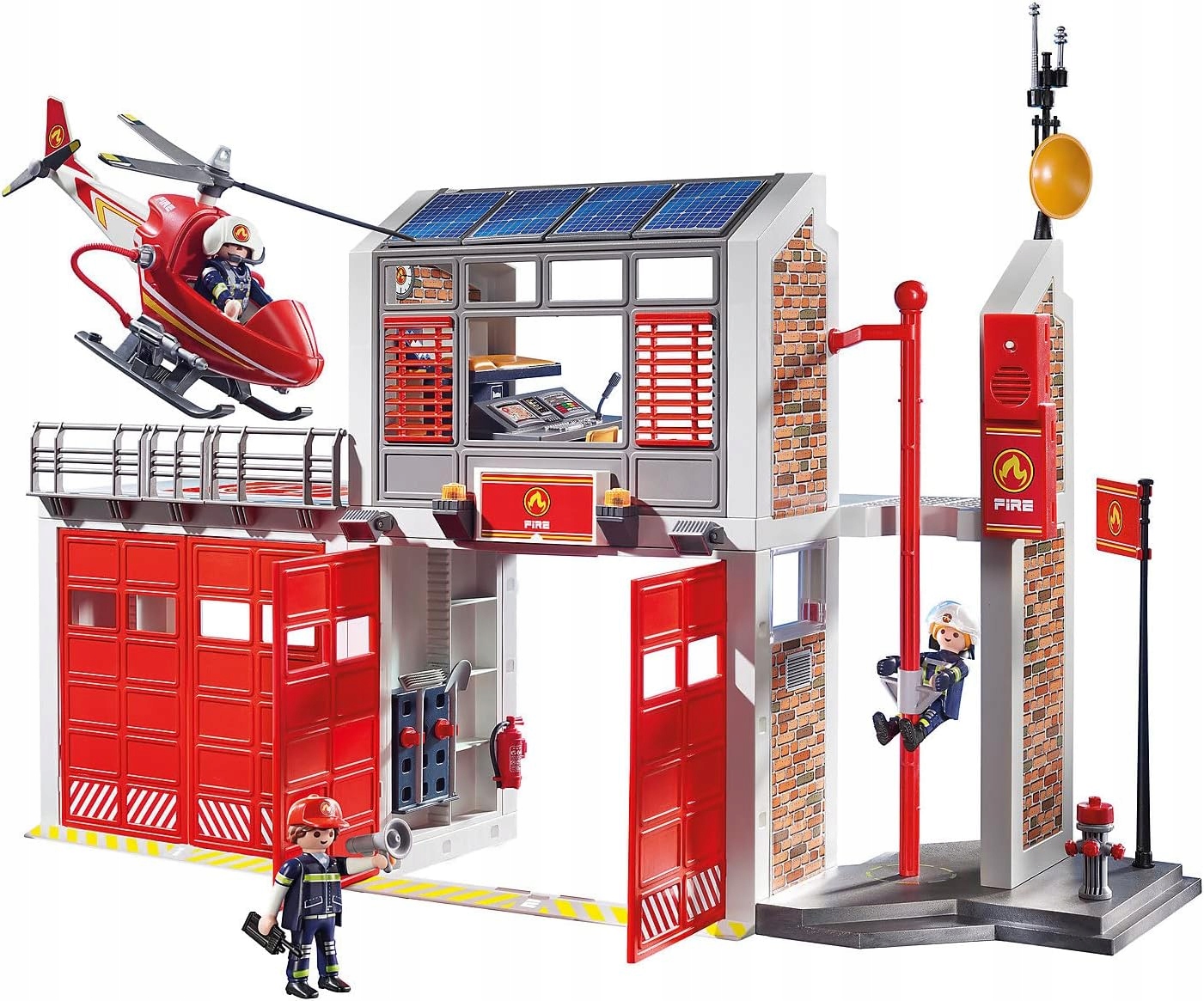 PLAYMOBIL City Action 9462 Duża Remiza Strażacka, od 4 Lat Wiek dziecka 4 lata +
