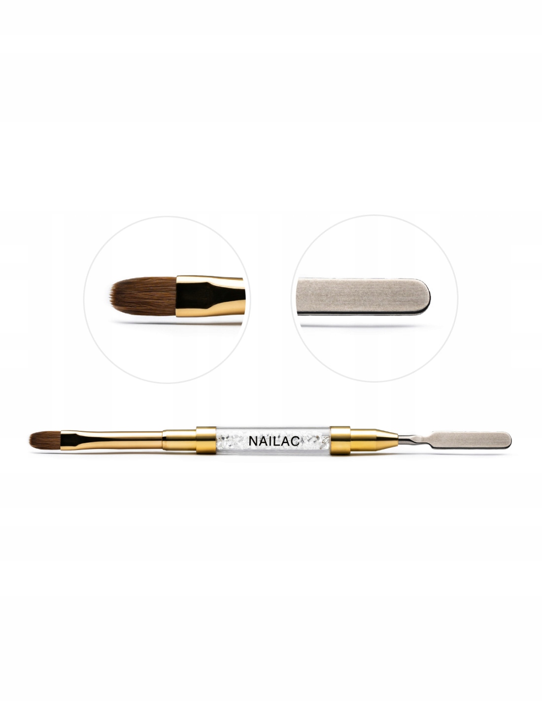 Nailac Štětec #8 Oval & Spatula