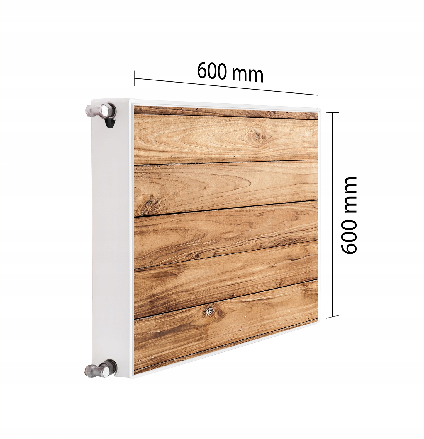 Magnetická Krytka Na Radiátor 60x60 Dřevo Podložka Magnet