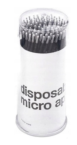 

Aplikatory do rzęs 1,2 mm czarne 100 sztuk