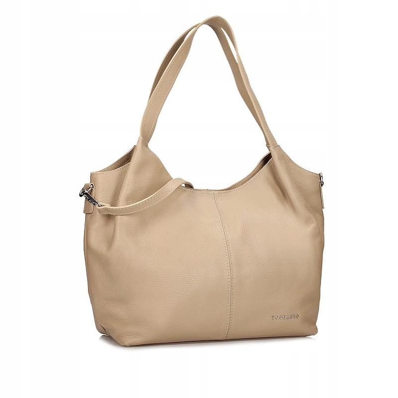 Dámská kabelka Toscanio F277 D05 Béžová kožená