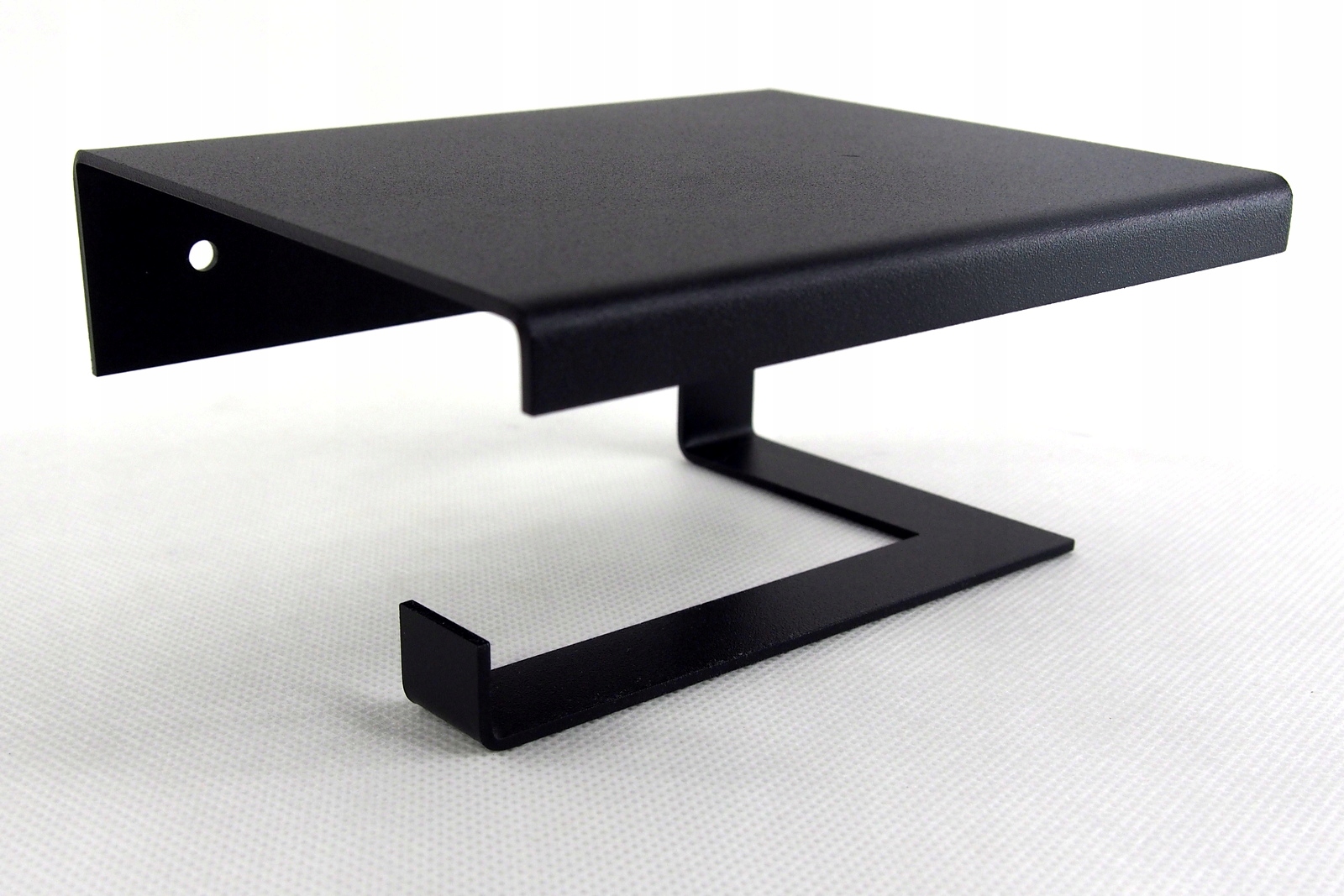 Uchwyt papier toaletowy LOFT uzupełnij wieszakiem