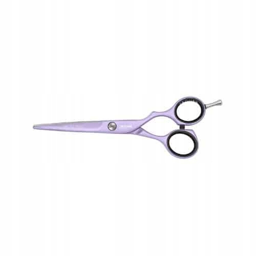 Kadeřnické nůžky Jaguar Pastell Plus offset 5,5" White Line Lavender