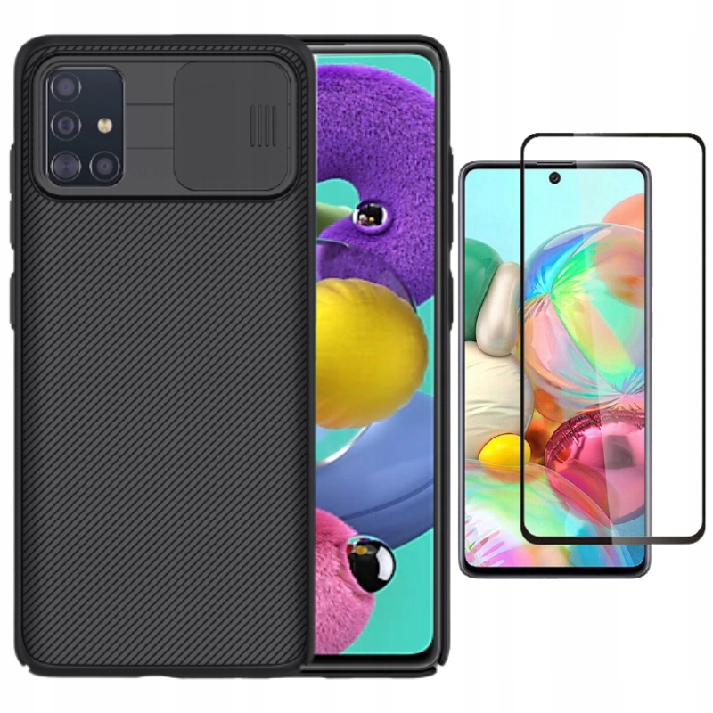 

Etui Case Nillkin Camshield Do Galaxy A71 + Szkło