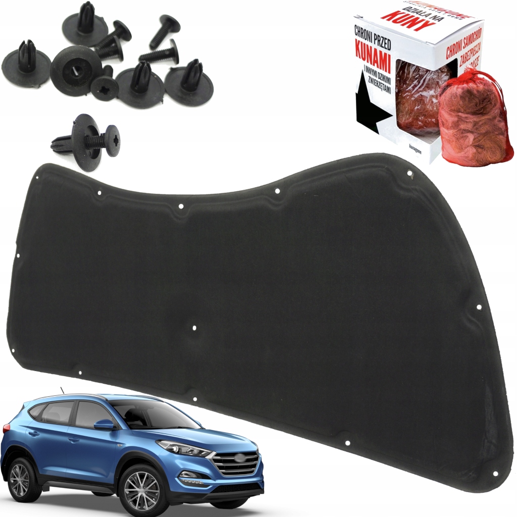 Odhlučnění masky Tepelná Izolace antikuna Hyundai Tucson III 15-20r