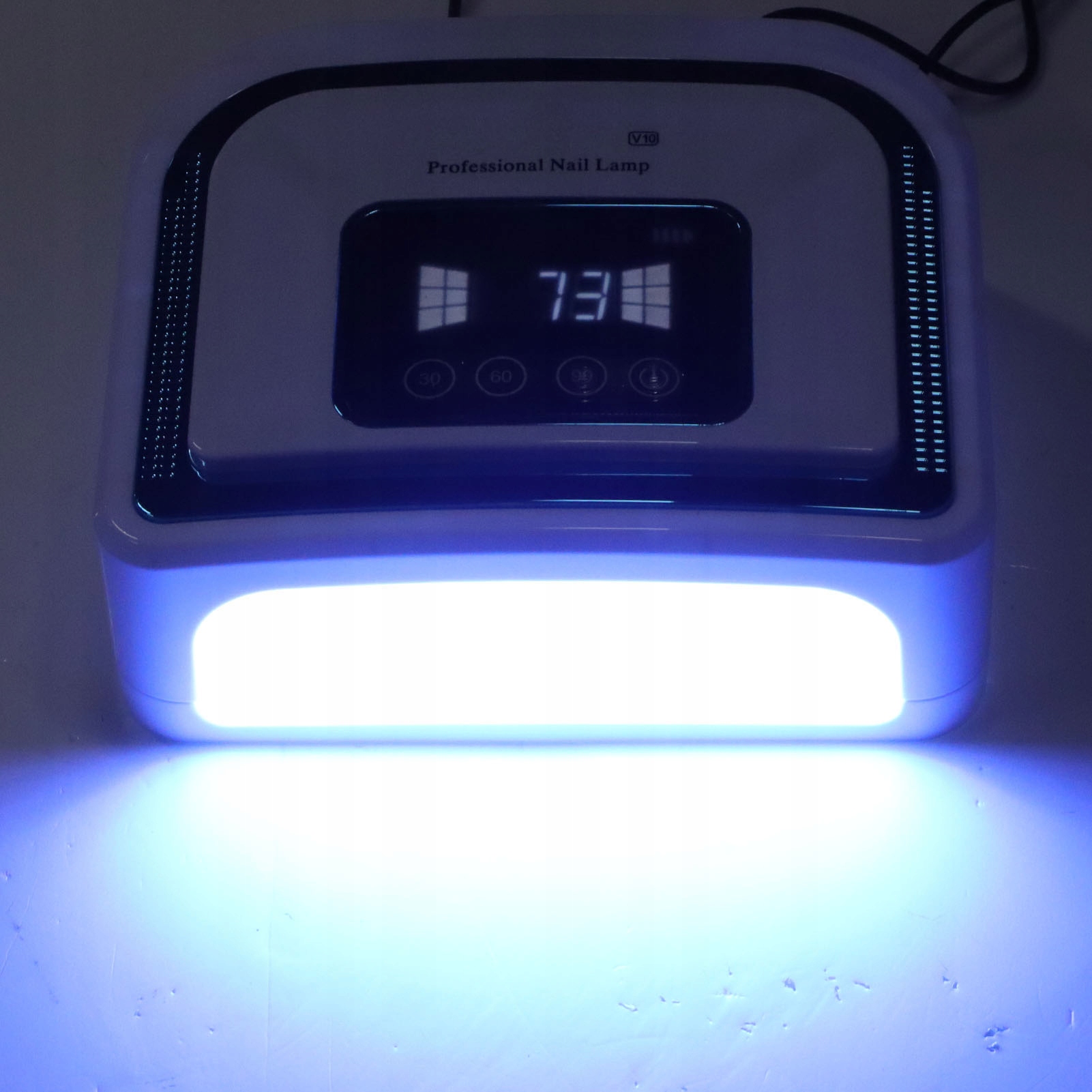 Уф-гель Nail лампа 120w швидке затвердіння 4 світлодіодні таймери Donpay 30pcs F6 — фото 9