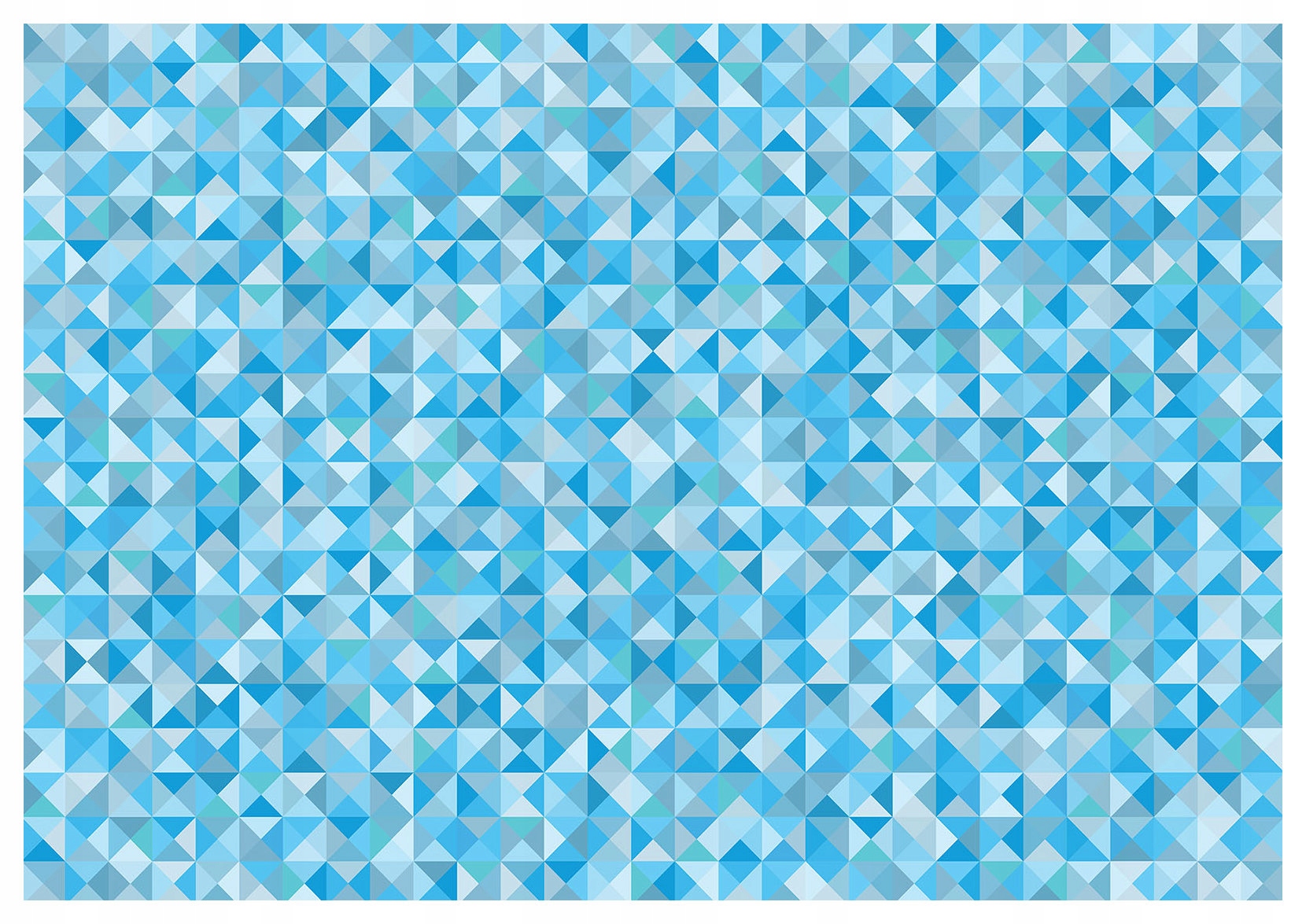 Fototapeta Abstraktní modré trojúhelníky mozaika geometrie 350x250 lepidlo