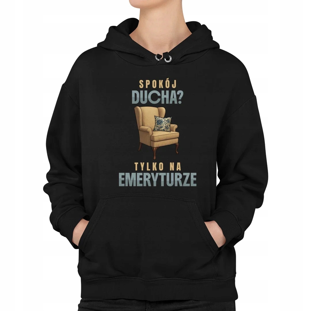 Klid v duši? Pouze v důchodu Dámská Mikina Dárek Důchod