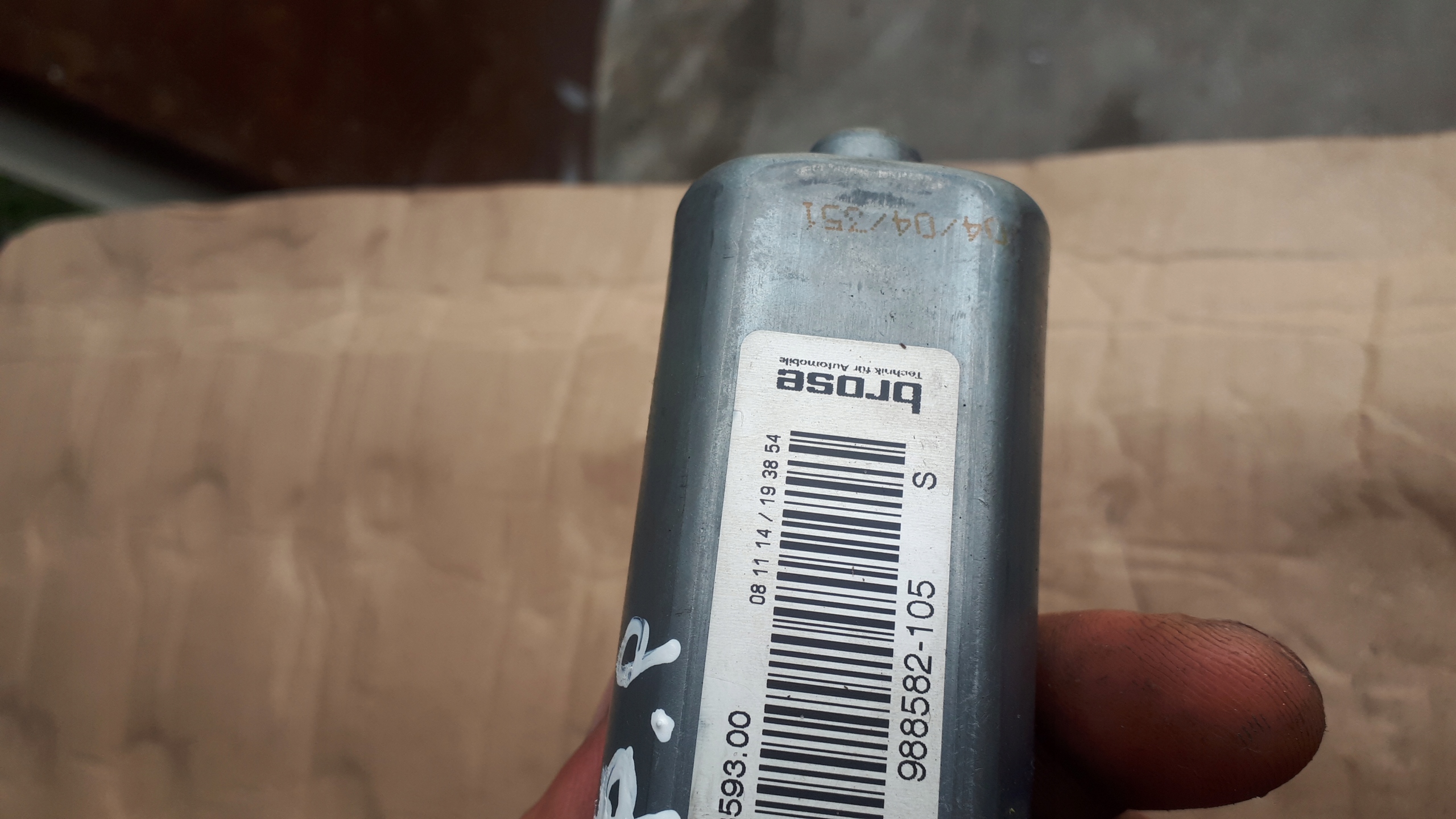 A6 C7 Motor Regulations- SITZ 988582-105
