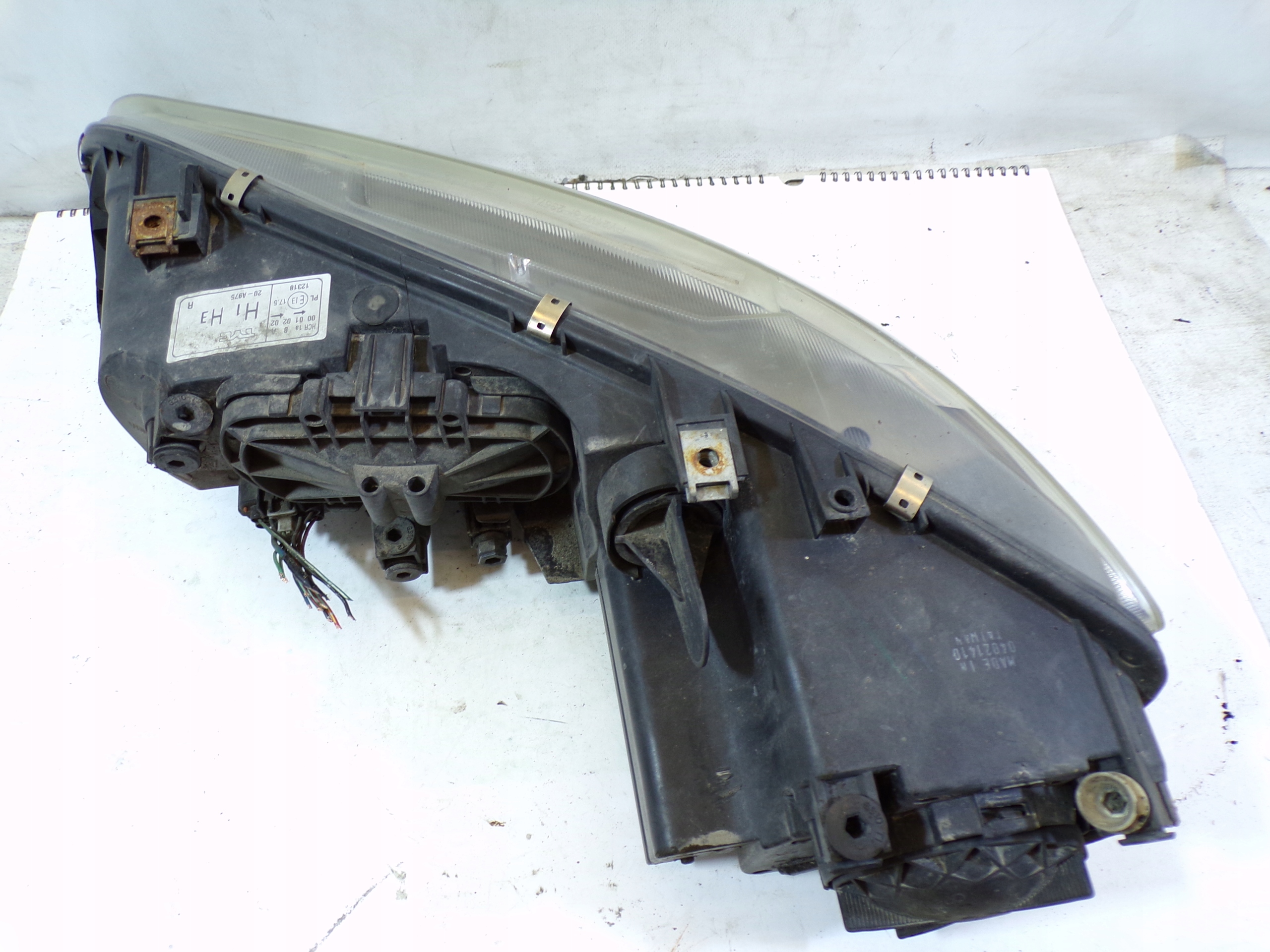 light front front right MAZDA 6 GG LIFT (1) (K1) black the centre