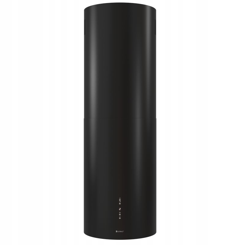Okap kuchenny Globalo Cylindro Isola 39.7 Black Shadow