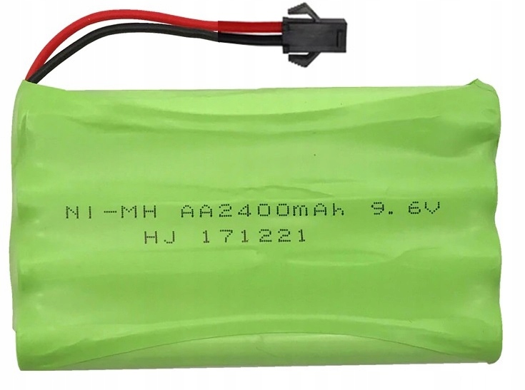 Bateria 9.6V 2400mAh Akumulator Ni-mh Aa Rc Auta
