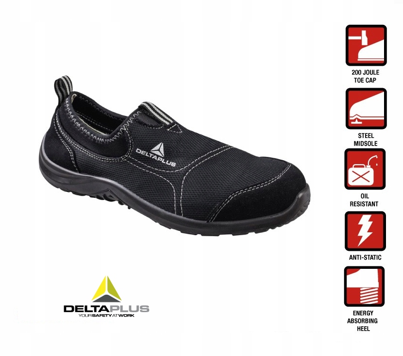 Buty Robocze Lekkie Damskie Delta Miami S1P SRC 35 Rozmiar obuwia 35