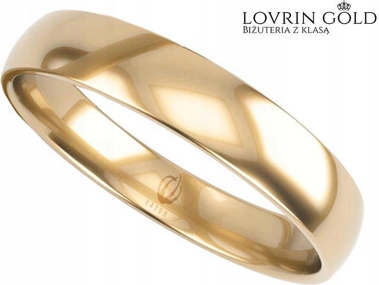 Zlatý snubní prsten 585 svatba 14k r 20 dámský pánský s gravírováním klasický módní
