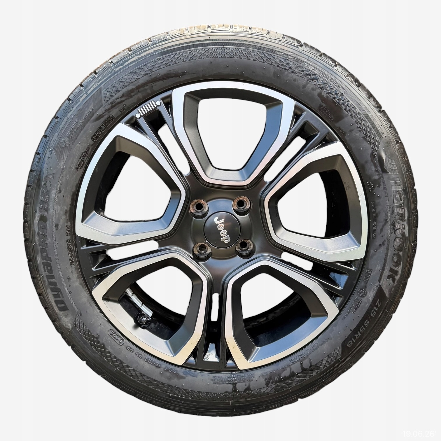 wheels tyres discs JEEP AVENGER HANKOOK 215/55/18" 7MM summer