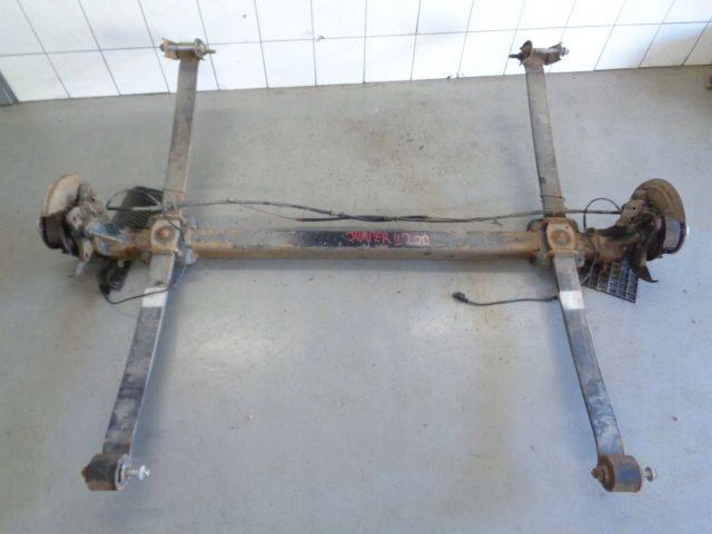 CITROEN JUMPER II 13 LIFT 2.2 HDI BELKA OŚ ZAWIESZENIA