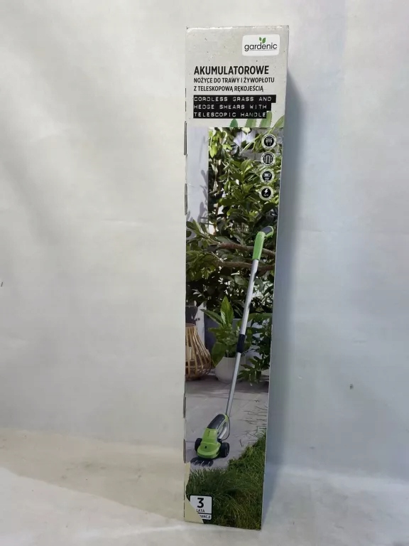 

Nożyce elektryczne akumulatorowe Gardenic 120 cm