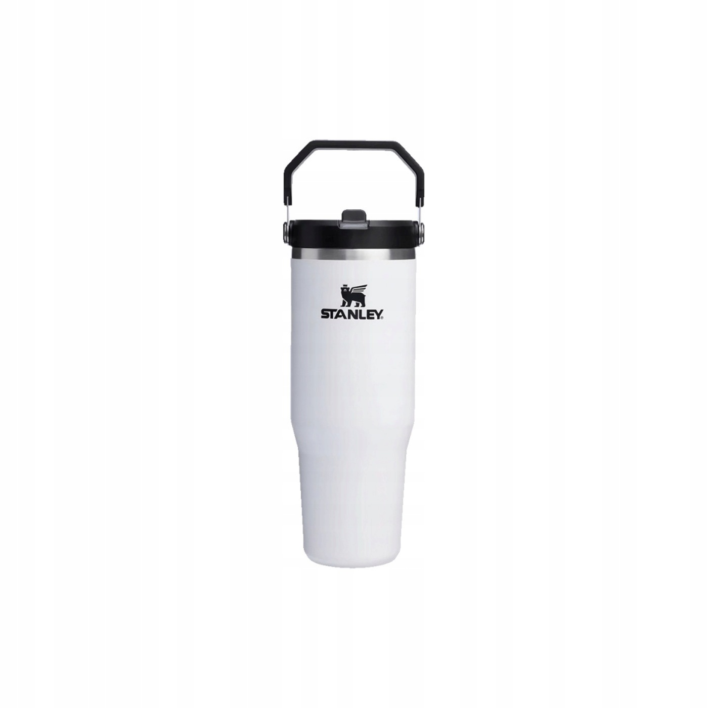 Termohrnek Stanley Iceflow Flip Straw Chalk – 890 ml, bílý