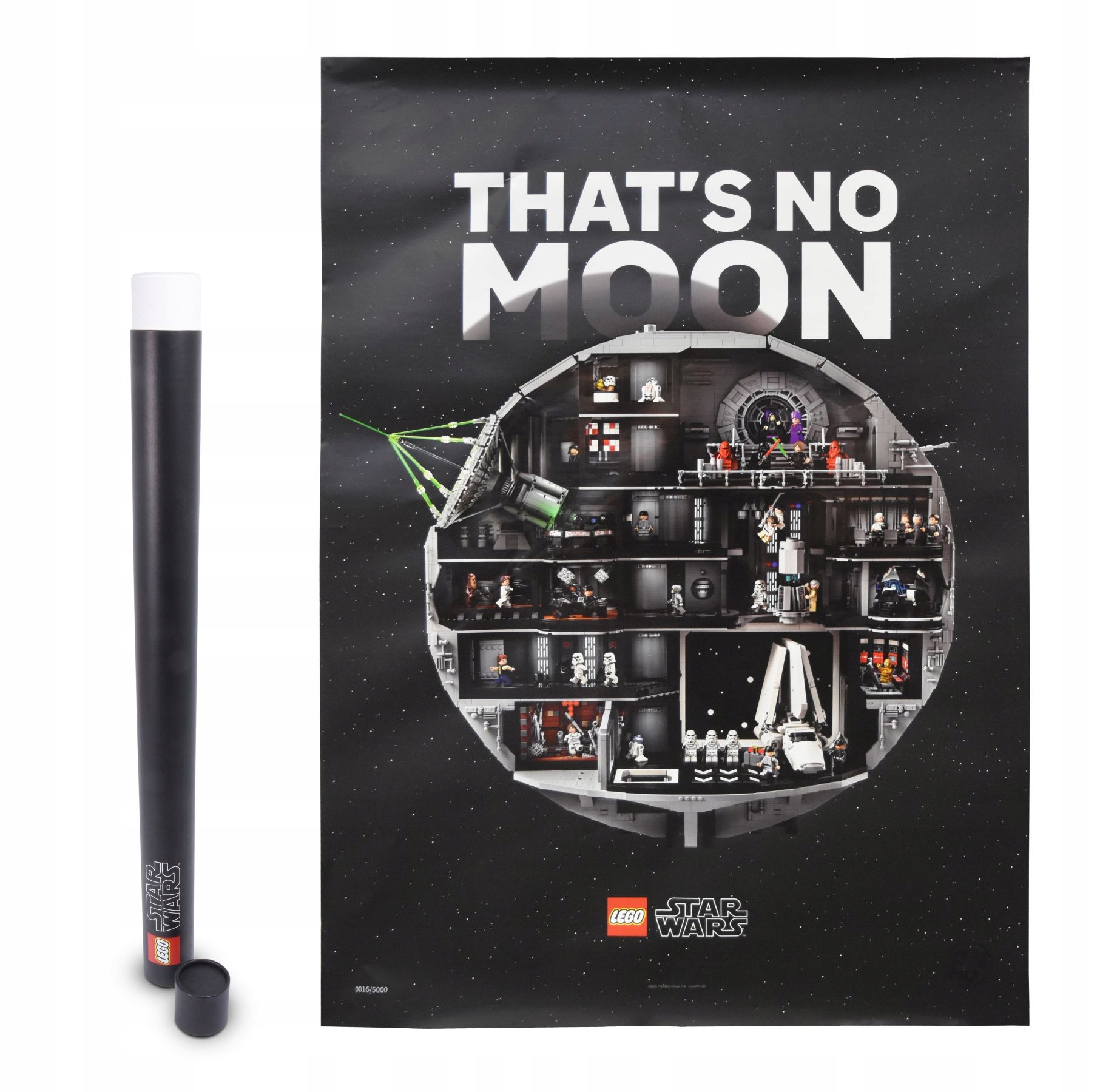 Lego 5010030 Star Wars Ogromny plakat premium z Gwiazdą Śmierci 1 z 5000