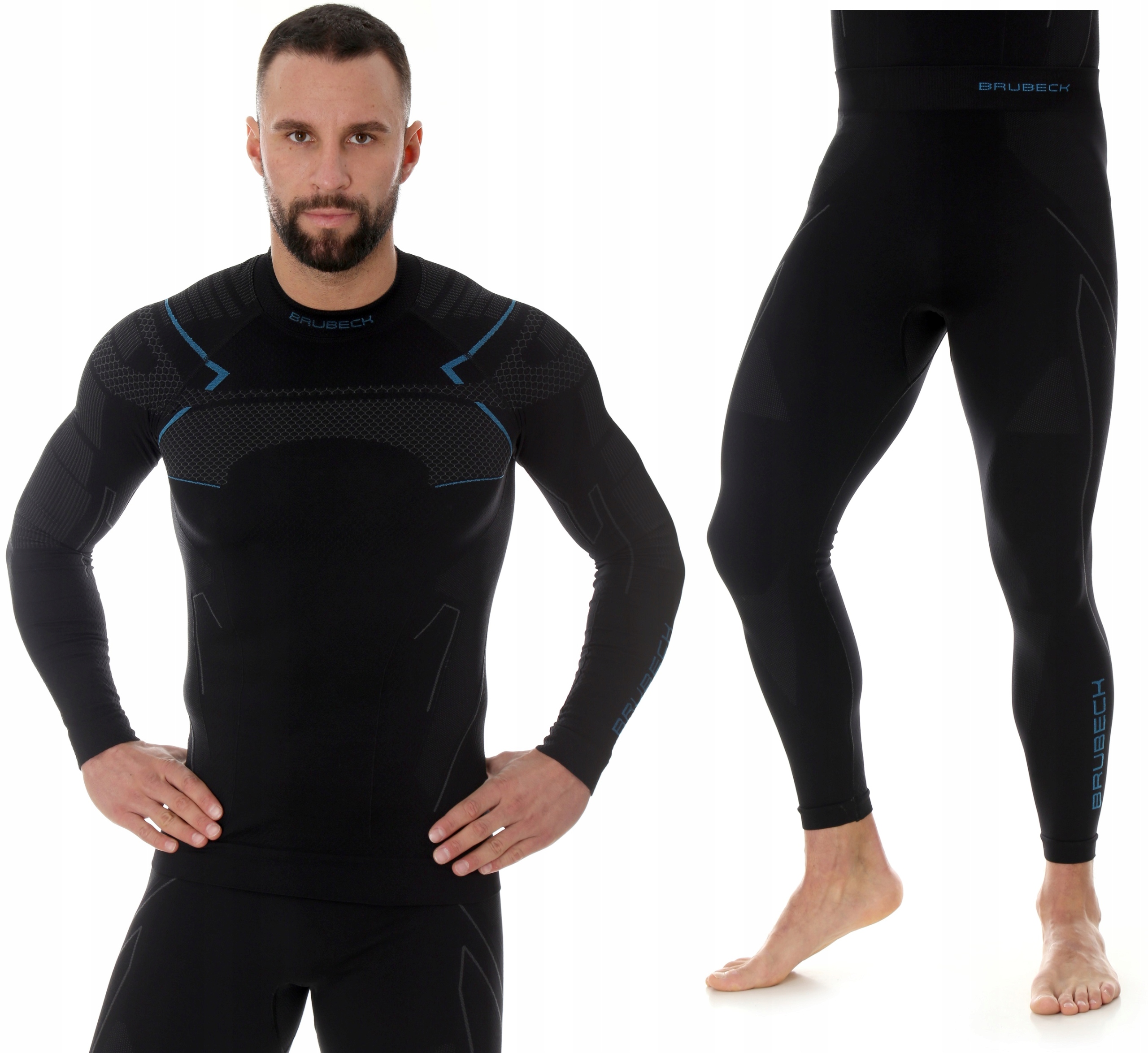 Męski Komplet Bielizna Termoaktywna Brubeck Thermo Termiczna Ciepła Zestaw