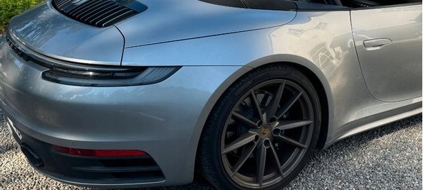 TYL CWIARTKA PRAWA ELEMENT BLACHARSKI BLOTNIK PORSCHE 992 2S 4S CABRIO