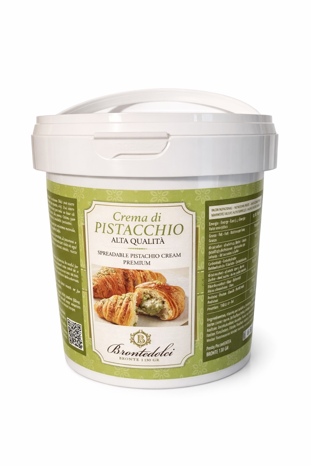 Levně Pistáciový krém Brontedolci Crema Pistacchio 1 kg do 12.2026