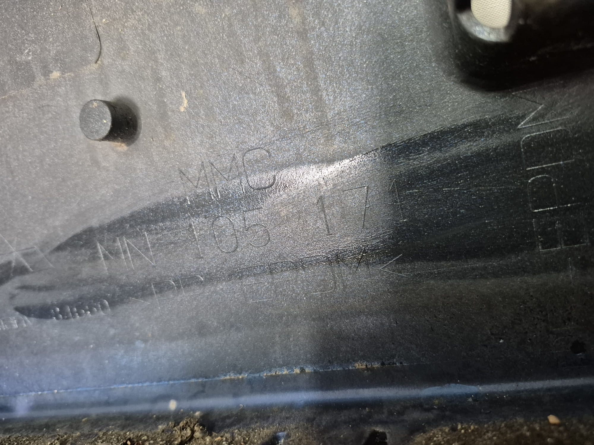 MITSUBISHI COLT 6 VI 5D 04- bumper front front complete