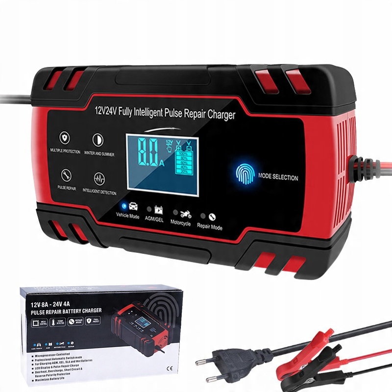 

Ładowarka Prostownik Do Akumulatora 12V 8A