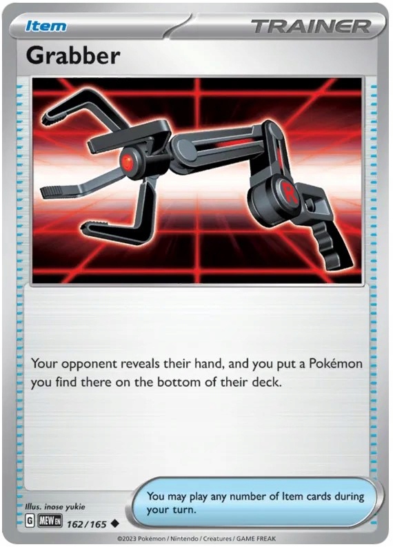 Karta Pokemon Grabber Mew 162/165